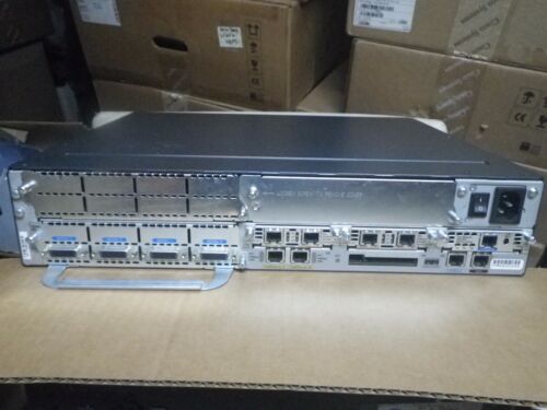 CISCO 3725 Router 12.4 IP Voice K9 VoIP 2x VWIC-2MFT-T1 1DSU-T1v2 1-YR Warranty!