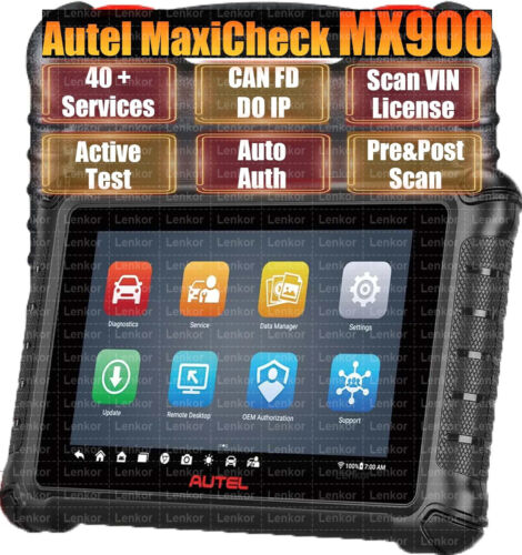 2024 Autel MaxiCheck MX900 Bidirectional Diagnostic 40+ Service Upgraded MK808S