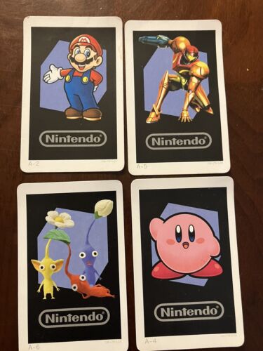 Nintendo 3DS Augmented Reality Cards Used Set of 5 Cards