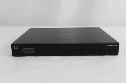 Cisco ISR 4321/K9 Gigabit Router No SSD or Adapter w/ NIM-LTEA-EA Module