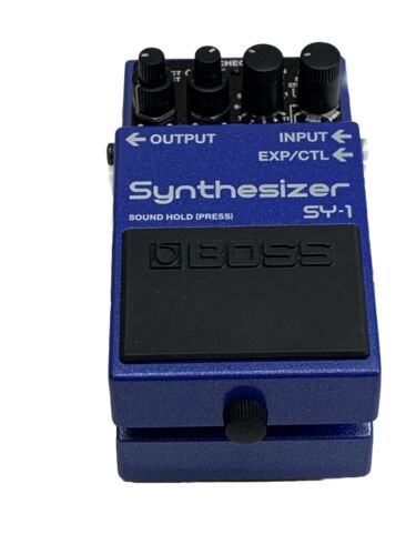 Boss SY-1 Guitar Synthesizer Pedal for Electric Guitar and Bassists Latency-free