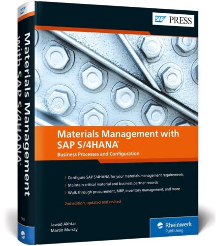 Materials Management with SAP S/4HANA (2nd Edition) (SAP PRESS)