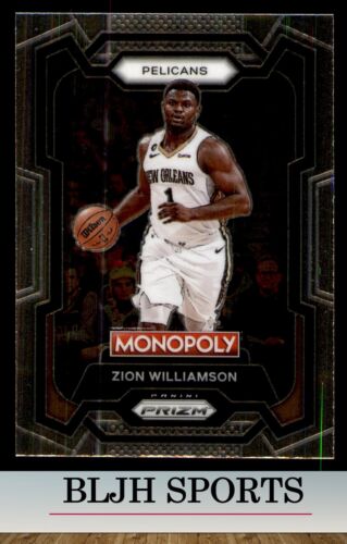 2023-24 Panini Prizm Monopoly #55 Zion Williamson New Orleans Pelicans (2E5)