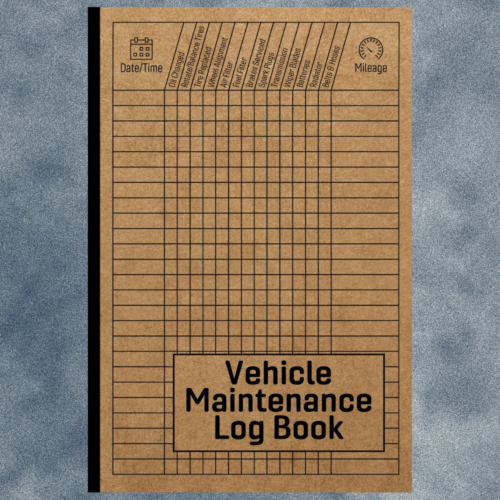 Vehicle Maintenance Log Book: Car Repair Journal / Automotive Service Record Boo