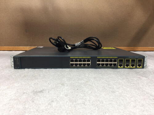 Cisco Catalyst WS-C3750-48TS-S V02 48-Port Managed Ethernet Switch w/ 4x SFP