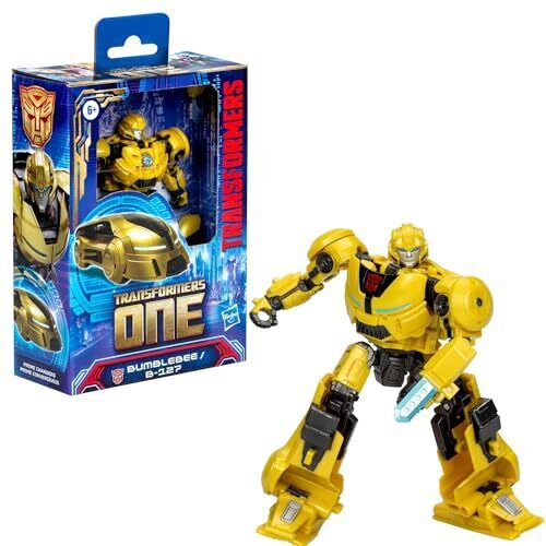 Transformers: One Prime Changer Bumblebee (B-127) 5-Inch Robot Action Figure,…