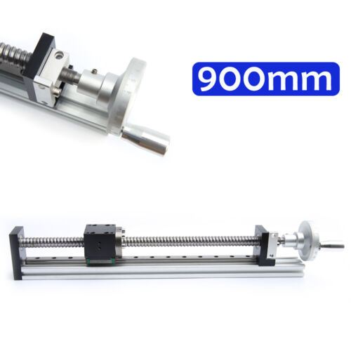 36″CNC Linear Slide Actuator Manual Precision Ball Screw Sliding Table Handwheel