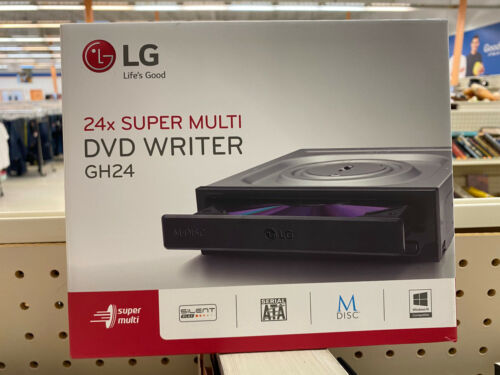 LG GH24NSC0 Internal DVD Drive with M-DISC Support SATA NEW OPEN BOX D