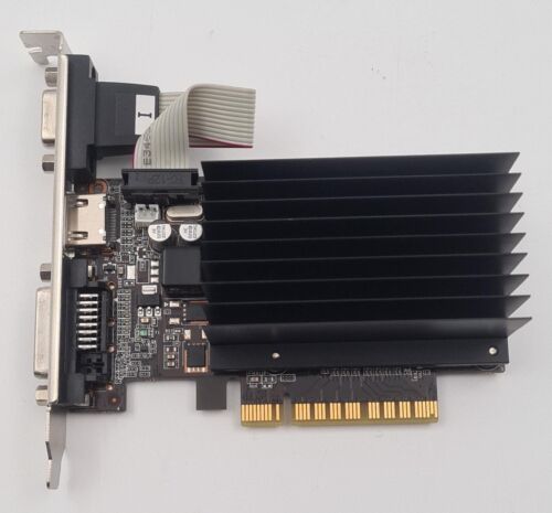 NVIDIA GeForce GT730 2048M sDDR3 64B NEAT7300HD46-2080H CRT DVI HDMI CARD