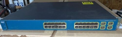 CISCO WS-C3560G-24TS-S V03 Managed Switch 24port 10/100/1000T + 4 SFP sockets