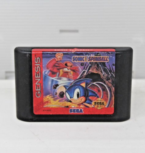 Sonic Spinball (Sega Genesis Cartridge Only) – Used