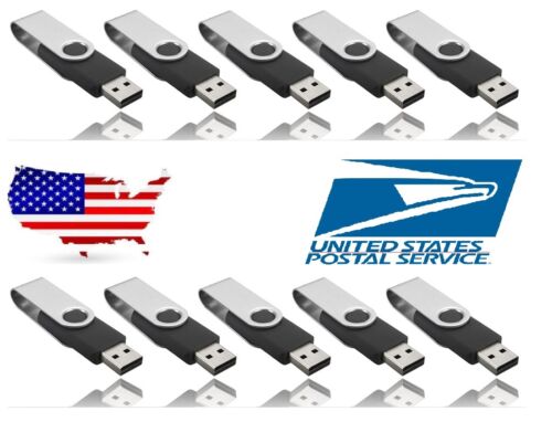 USA – (10 Pack) 16mb-32gb USB Flash Memory Stick Storing Data Pen Drive U Disk