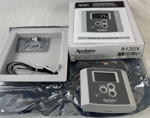 Aprilaire Ventilation Controller  Model 8120X NEW In The Box, Nuevo En Caja