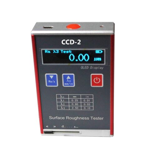 Surface Roughness Meter Portable Surface Profilometer with Data Storage Function