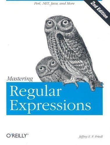 Mastering Regular Expressions, Second Edition – Paperback – VERY GOOD