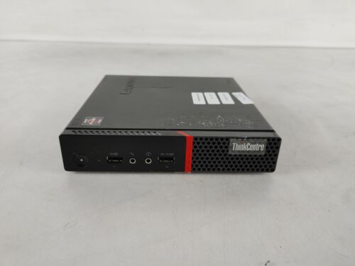 Lenovo ThinkCentre M715q Tiny Ryzen 5 Pro 2400GE 3.20 GHz 8 GB DDR4 Desktop Mini