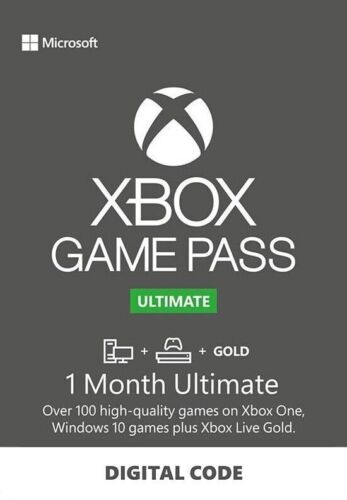 Xbox Game Pass Ultimate – 1 Month Membership – Existing Users