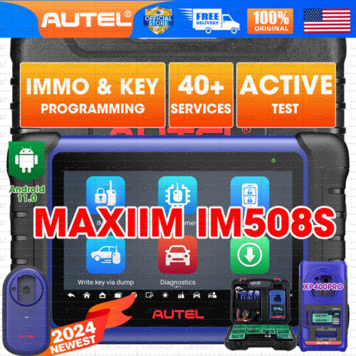 Autel MaxiIM IM508S+XP400 PRO IMMO Key Programmer Diagnostic Scanner All System