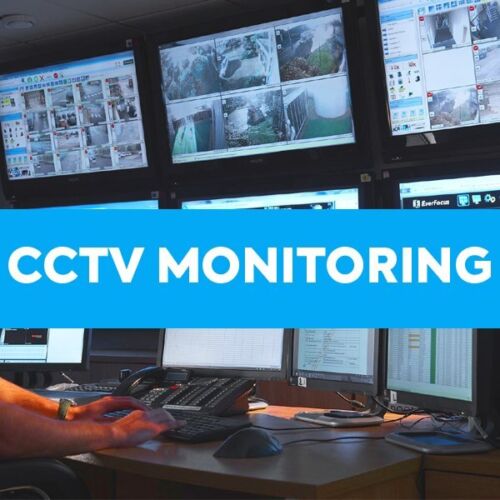 CCTV Remote Live Monitoring Surveillance Security Guard Service 4 Cameras Dahua