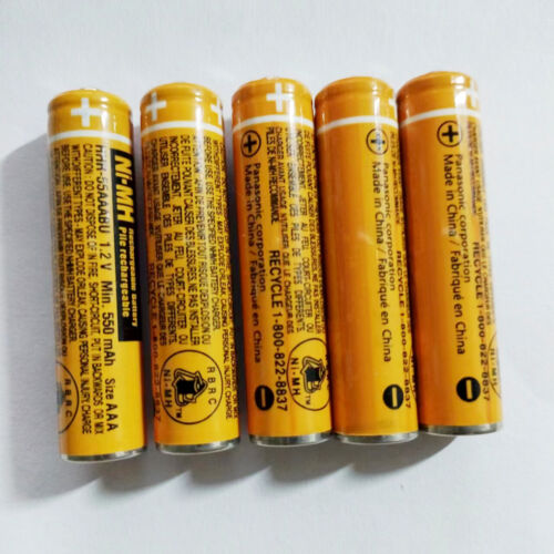 5x New HHR-55AAABU AAA 550mAH 7# RECHARGEABLE 1.2V Battery NI-MH