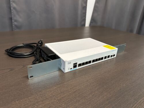 CISCO CBS250-8T-E-2G Smart Managed Network Switch