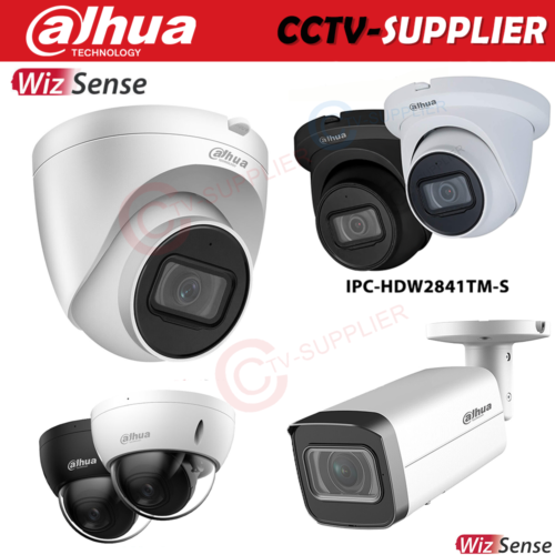 Dahua Wizsense 4MP 8MP IP Camera POE Outdoor Security SMD Plus IVS Built in MIC