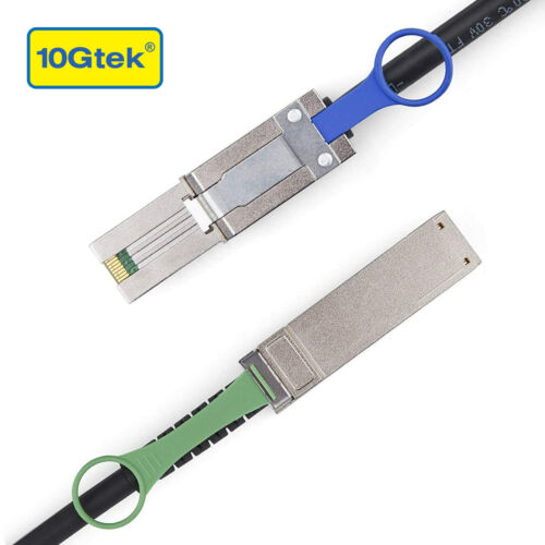 40G QSFP SFF-8436 to SFF 8088 SAS Cable DDR HD For NetApp DS4243 DS4246