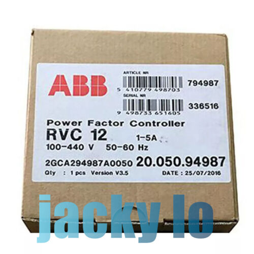 RVC-12/1-5A ABB Power Factor Controller RVC 12 1-5A Brand New Box!Spot Goods Zy