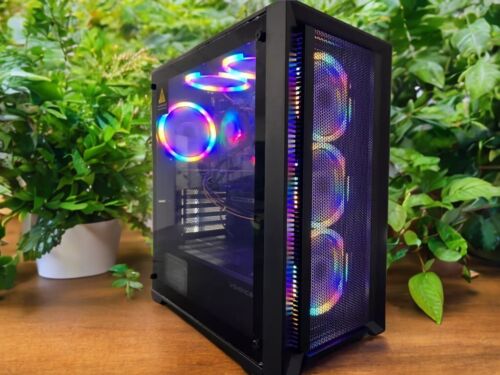 Gaming PC i7-9700 UP 64GB RAM 2TB SSD 4TB HDD RTX4060 liquid COOLER WIN11 PRO