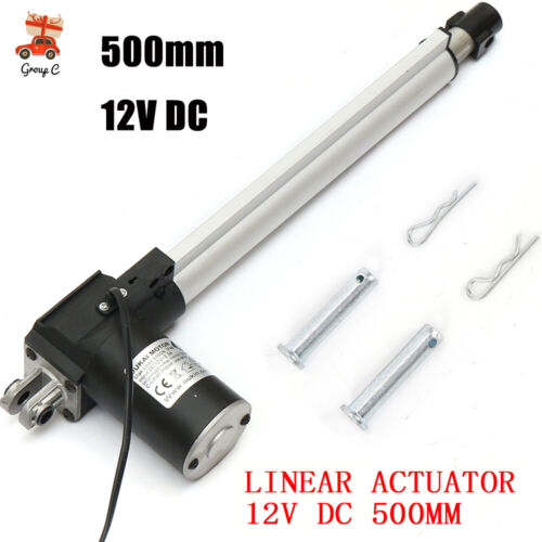 500mm Stroke Linear Actuator Electric Motor 6000N Max Lift Waterproof Heavy Duty