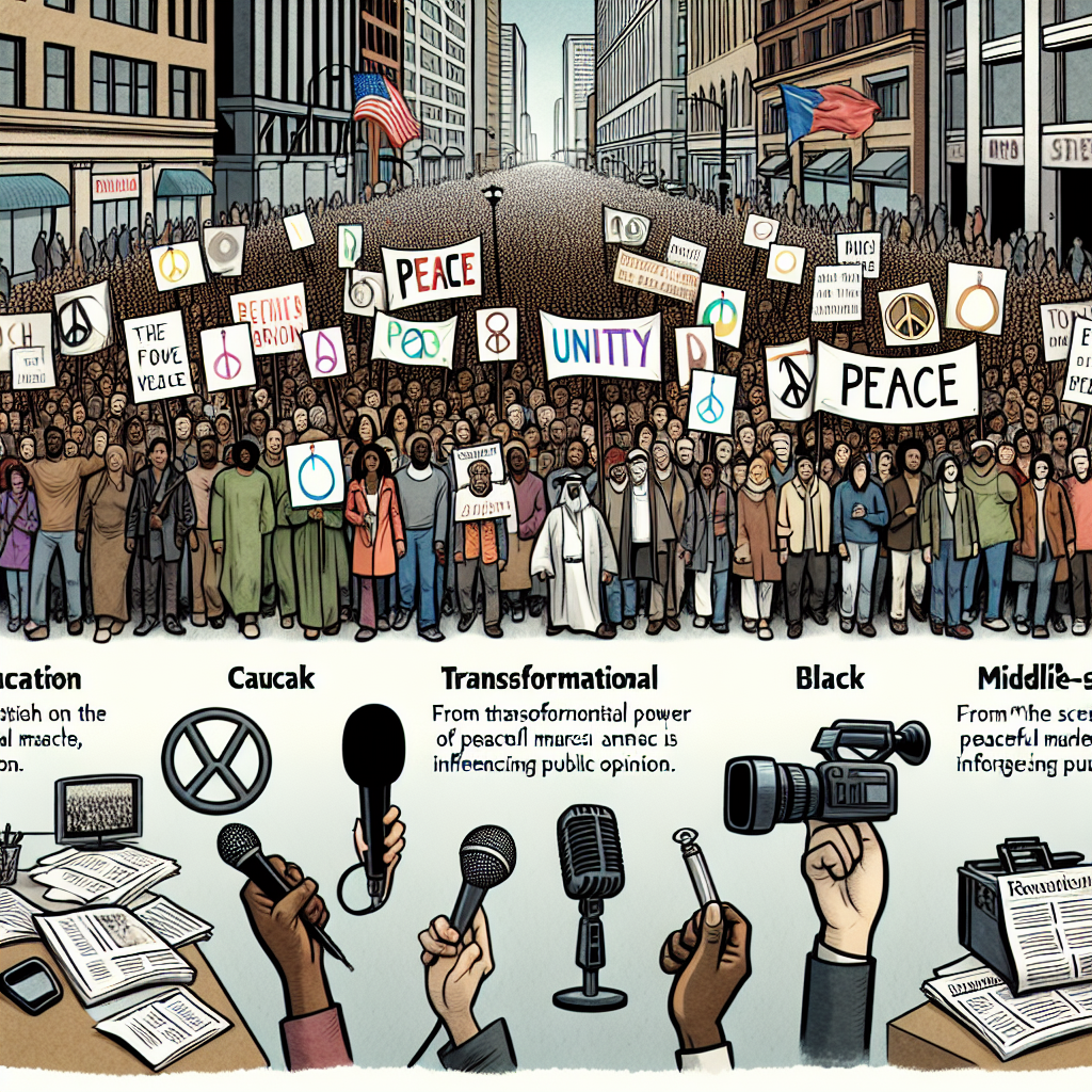 From Streets to Headlines: The Role of Marches in Shaping Public Opinion