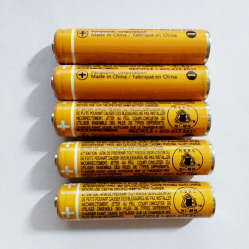 5pcs New HHR-55AAABU AAA 1.2V 550mAh 7# Rechargeable Battery Warranty