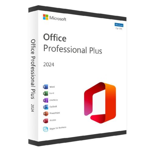 Microsoft Office 2024 Professional- For Pc-Lifetime License