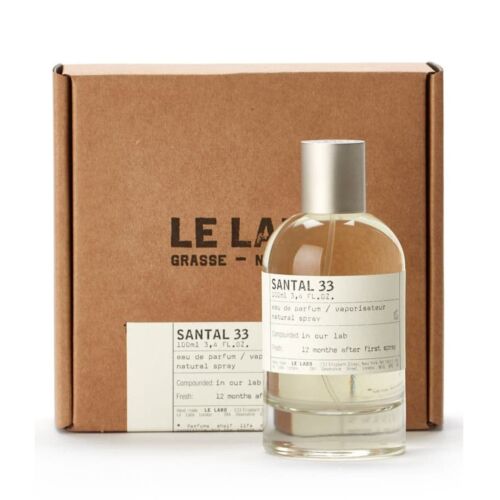 Le Labo Santal 33 Eau de Parfum Spray 3.4 Oz / 100 ML For Unisex New With Box