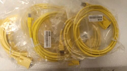 Cisco 9ft. DB9 to RJ45 Router Cables 72-4334-02 Yellow