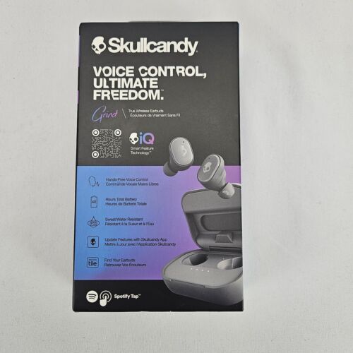 Skullcandy Grind In-Ear Wireless Earbuds 40 Hr Battery Skull-iQ Alexa…