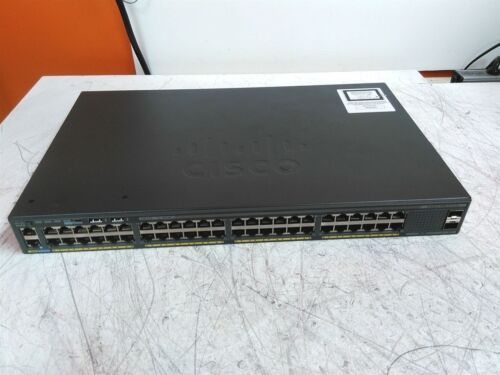 Cisco Catalyst 2960-X WS-C2960X-48TS-LL 48-Port Gigabit Ethernet Switch