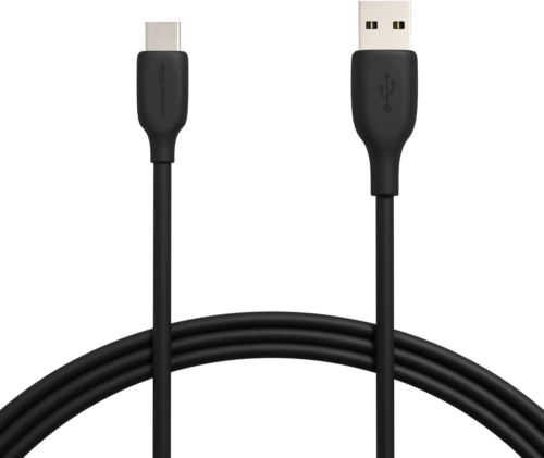 USB-C to USB-A 2.0 Fast Charging Cable, 480Mbps Transfer Speed, USB-IF Certified