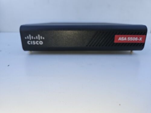 Cisco ASA 5506-X Firewall Device No Cord Router Server