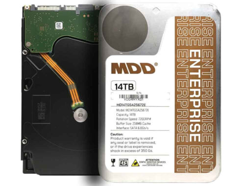 MDD 14TB 7200RPM 256MB Cache SATA 6.0Gb/s 3.5″ Internal Enterprise Hard Drive