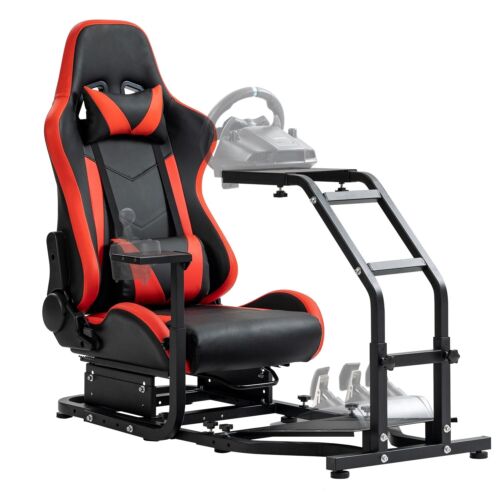 Marada G29 Racing Simulator Cockpit with Gaming Seat Fit Logitech Thrustmaster