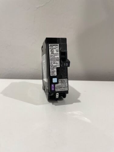 Siemens Q115DFNP Dual Function (AFCI & GFCI) Circuit Breakers