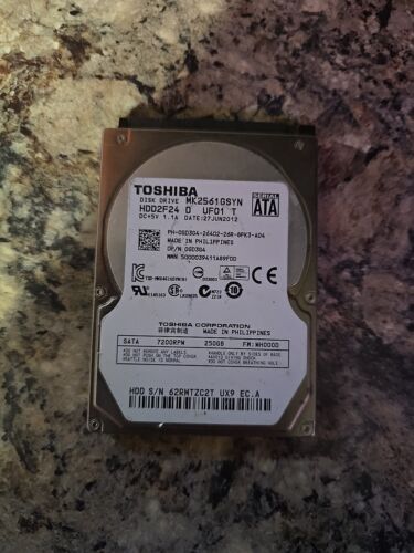 NEW MK2561GSYN Toshiba Dell 250GB 7200RPM 3Gbps 2.5″ SATA HDD Hard Drive