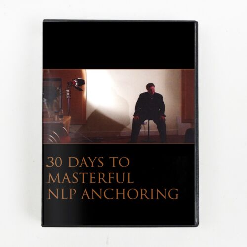 MASTERFUL NLP ANCHORING 2 DVD & 1CD INSTALL & REMOVE EMOTIONAL TRIGGERS Hypnosis