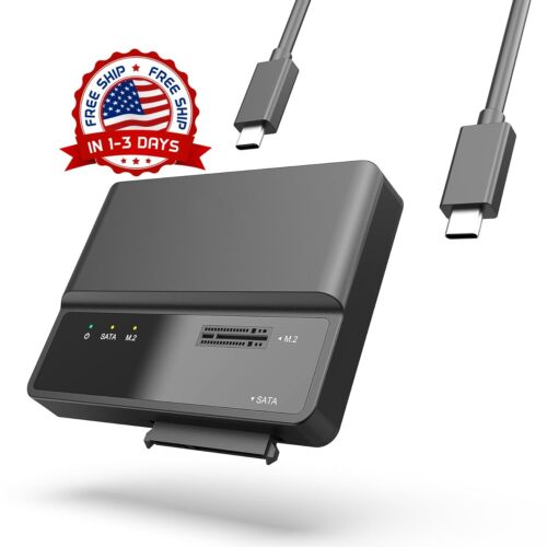 Adaptador externo compatible con unidad de estado sólido, USB tipo C, IDE US NEW