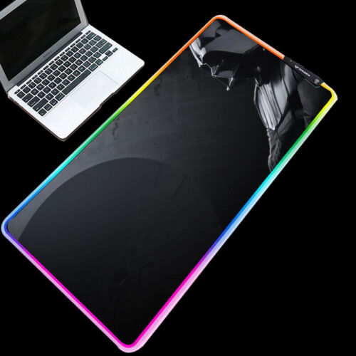 Gamer Mouse Mat Large Mousepad RGB Computer Mat Gaming Mouse Pad LED Desk Mat