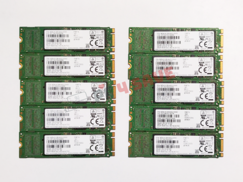 Lots of 10 – Samsung 128GB SSD M.2 SATA 2280mm PM871b MZ-NLN128C MZNLN128HAHQ