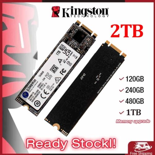 Kingston SSD A400 NGFF 2TB NVME PCle Gen3.0×4 Internal Solid State Drive PC New