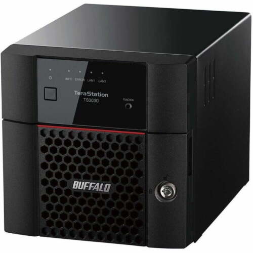 BUFFALO TeraStation 3230DN 2-Bay Desktop NAS 16TB [2x8TB] HDD Included 2.5GBE