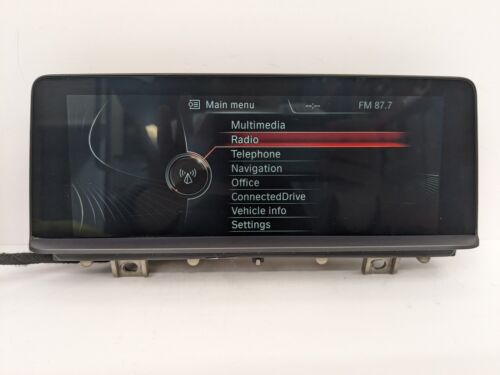 BMW F30 F32 F34 F36 Nbt Evo Screen Monitor Dash Information Display 9387453